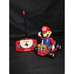 Radio Controlled RC Mario Kart Mario Racer 2004 Works Perfectly And Fun